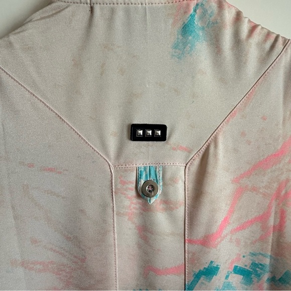 JAMIE SADOCK Lava Print in Yum Yum- Sleeveless Top Athletic Golf Women’s XS - Picture 8 of 9